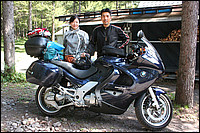 高橋昭伸さん、久美子さん（千葉県） K1200GT (2003)