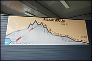 ピラトゥスへは、世界最大斜度と言われる48％の傾斜を昇る鉄道と、ルツェルンからのロープウエイの選択肢がある。次は挑戦してみたいと思う。