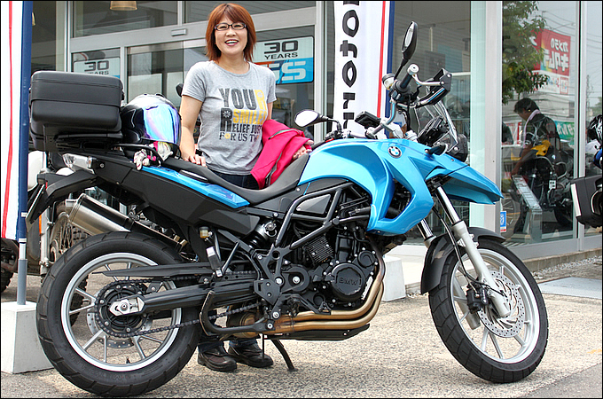 BMW F650GS（2008） 信藤 好美さんの愛車紹介 画像