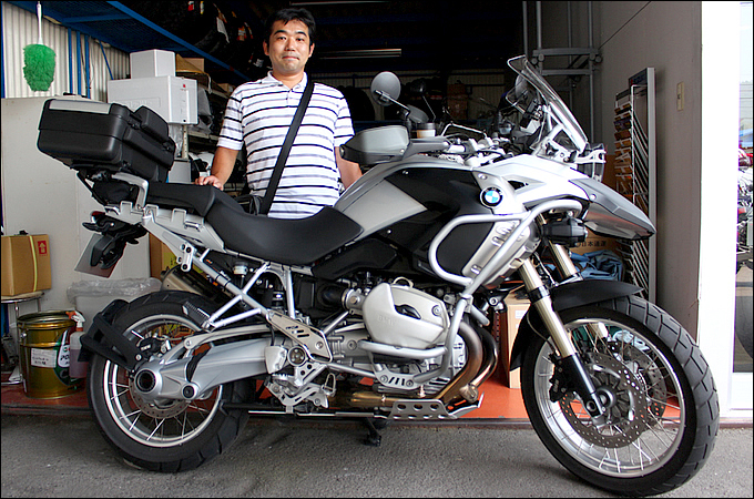 BMW R1200GS（2008） 高岡 康二さんの愛車紹介 画像