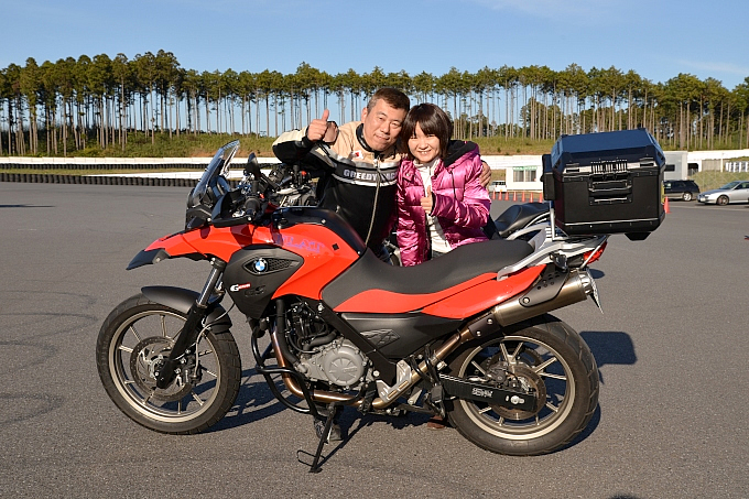 BMW G650GS（2012） 東 哲也・奈保美さんの愛車紹介 画像