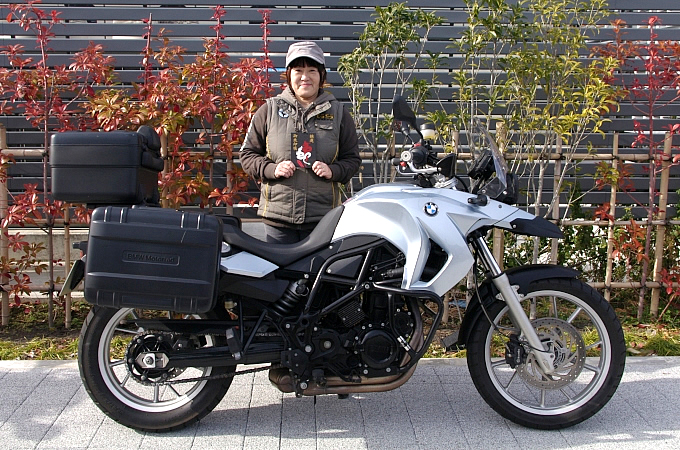 BMW F650GS（2008） 酒井 恵理さんの愛車紹介 画像