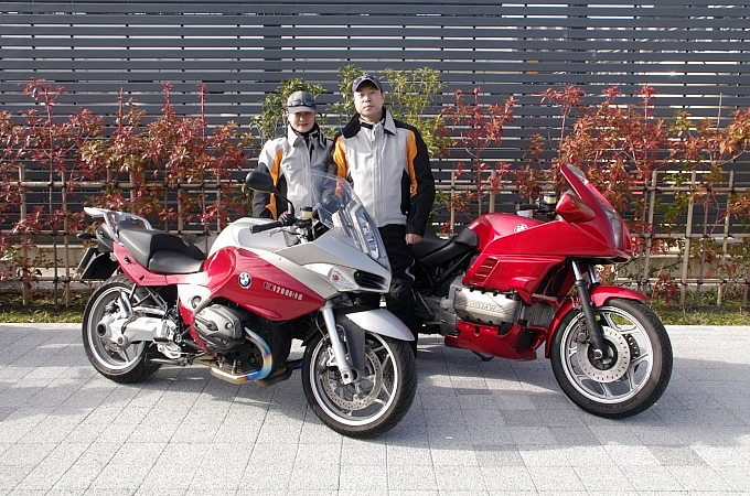BMW R1200ST 濱口 千代子（左）さんの愛車紹介 画像