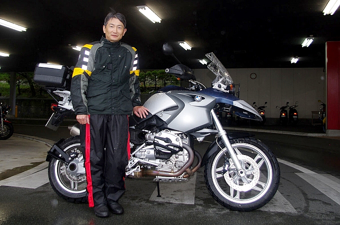 BMW R1200GS（2005） 上西 晃広さんの愛車紹介 画像