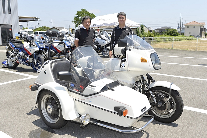 BMW R100RS＋トロイカ 渥美さん／小松さんの愛車紹介 画像