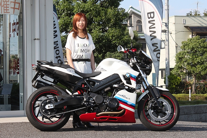 BMW F800R（2012） 藤野 洋子さんの愛車紹介 画像