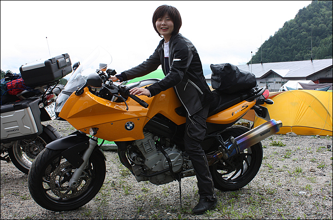 BMW F800S 田才 佳代子さんの愛車紹介 画像