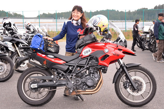 BMW F700GS（2013） 土屋 慶子さんの愛車紹介 画像