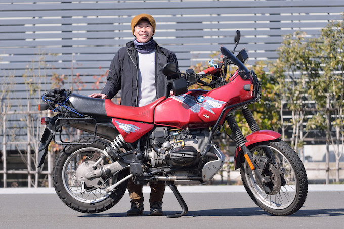 BMW R80GS 佐久間 晋さんの愛車紹介 画像