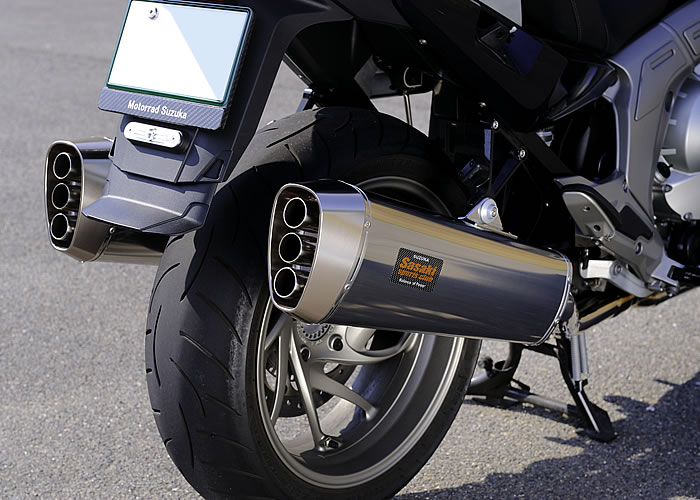 カスタムパーツがBMWバイクの魅力を引き出す K1600GTLチタンフルエキゾーストマフラー │バージンBMW