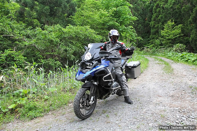 BMW Motorrad GSトロフィージャパン 2014 カーボン職人Tras新田の初 