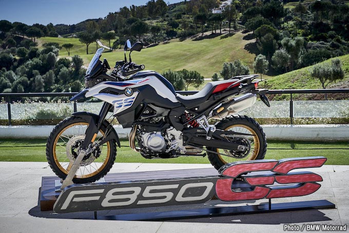 【海外試乗速報】BMW F850GS メディア向け発表会の画像