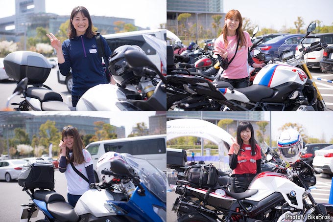 50名のバイク女子が集結！ レディースカフェミーティングの画像