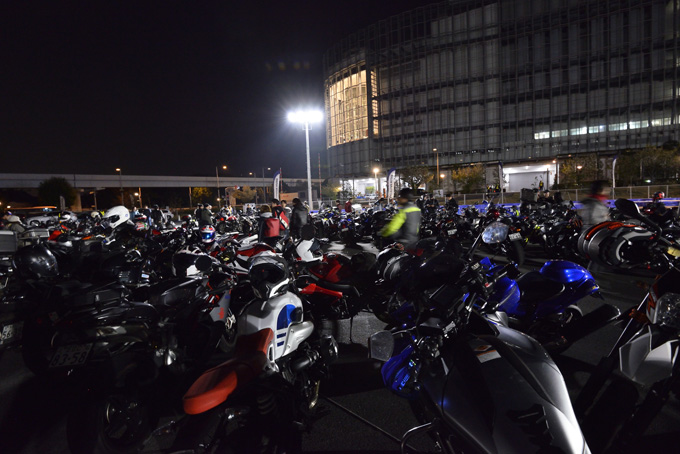 夜のお台場に500台を超えるバイクが集結！「6th Night Rider Meeting」レポートの画像