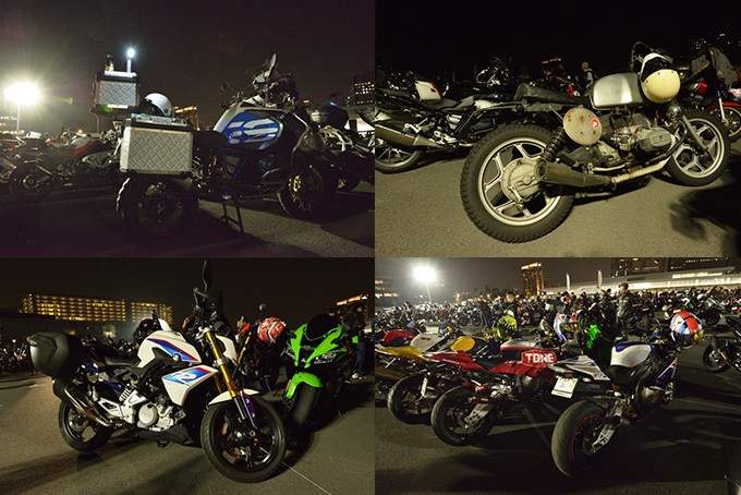 夜のお台場に500台を超えるバイクが集結！「6th Night Rider Meeting」レポートの画像