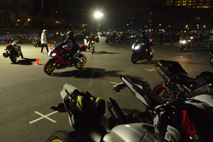 夜のお台場に500台を超えるバイクが集結！「6th Night Rider Meeting」レポートの画像