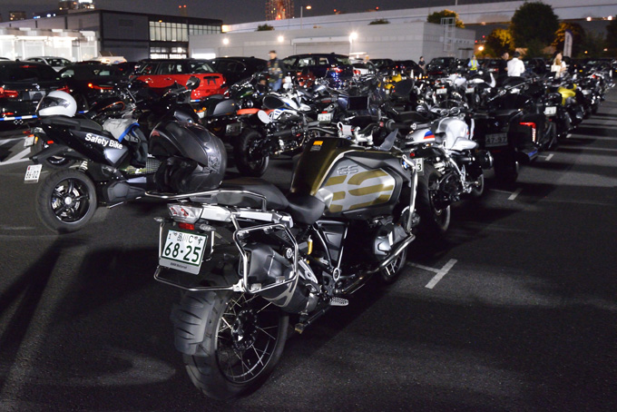 夜のお台場でバイクを満喫 Bmw主催の 8th Night Rider Meeting レポート トピックス バージンbmw