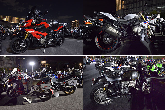 夜のお台場でバイクを満喫 Bmw主催の 8th Night Rider Meeting レポート トピックス バージンbmw