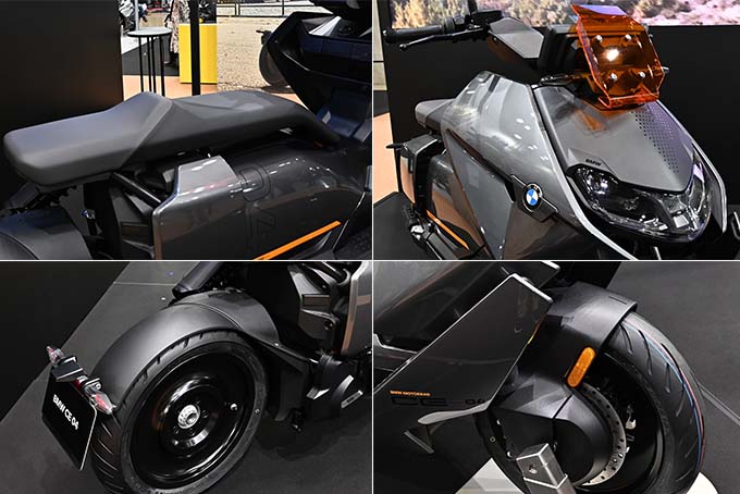 注目の電動バイクCE04などが展示された「東京モーターサイクルショー2022」BMWモトラッドブースレポートの05画像