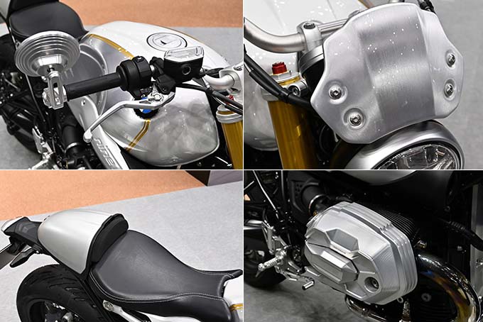 注目の電動バイクCE04などが展示された「東京モーターサイクルショー2022」BMWモトラッドブースレポートの16画像