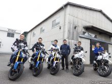 8耐ライダーがG310Rでツーリング!?「チームトラスの夏休み」の画像