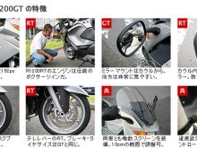 BMWバイク比較インプレッション「K1200GT vs R1200RT」の画像