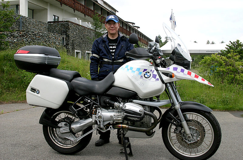 BMW r1150gsアドベンチャー用　バグスタータンクカバー　グレー　中古 BMW r1150gsアドベンチャー用 バグスタータンクカバー グレー