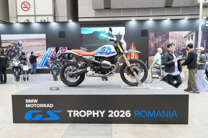 【第53回 東京モーターサイクルショー2026出展詳報!!】BMWモトラッド ブース 画像14