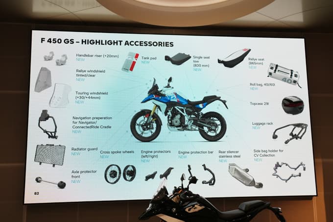 【BMW Motorrad F450GS商品説明会レポート】 充実装備に戦略的な価格設定。新たな〈GS〉が広げる冒険の世界! 04画像